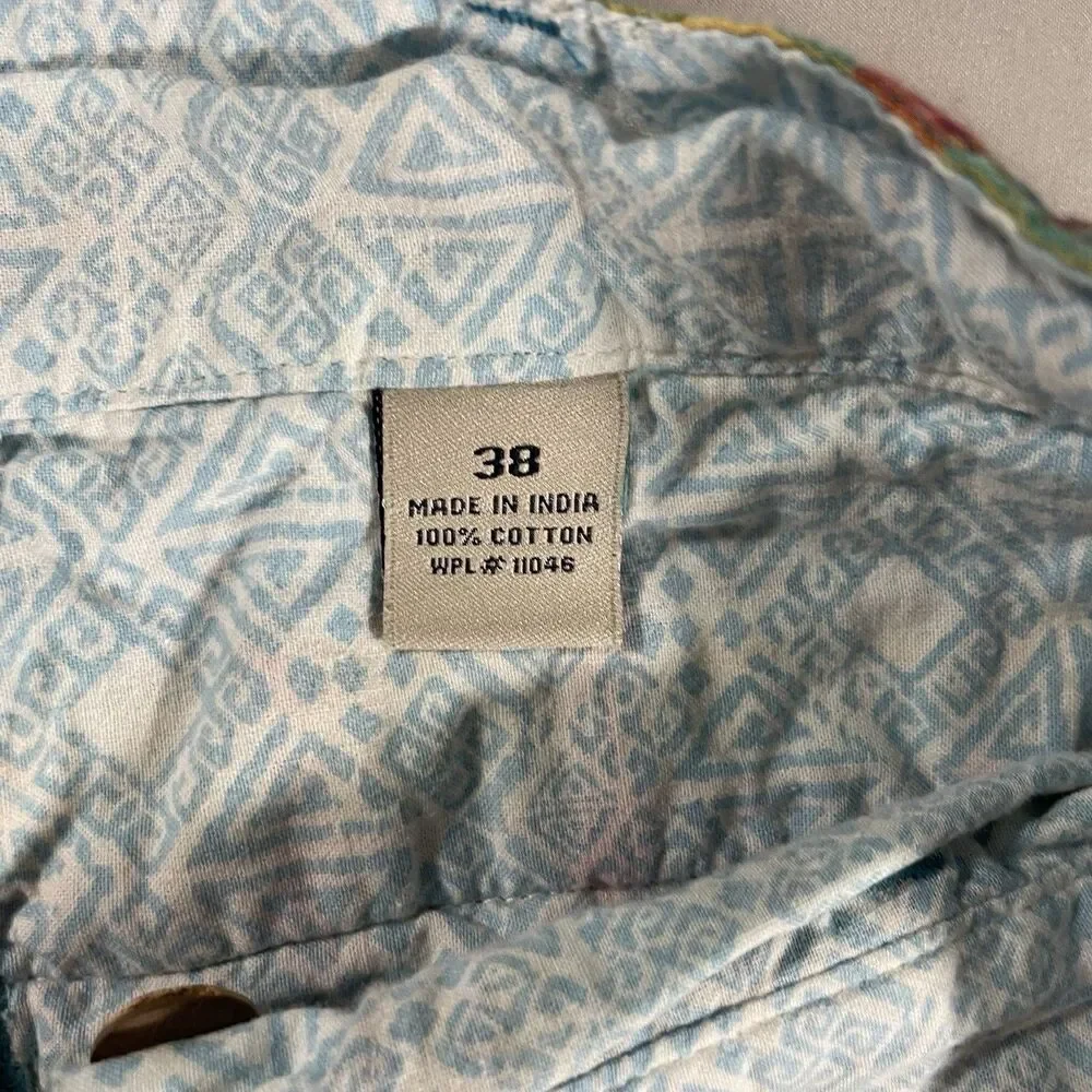 Washed Stoned Beaten Vintage 1946 Plaid Bermuda Shorts Mens Size 38